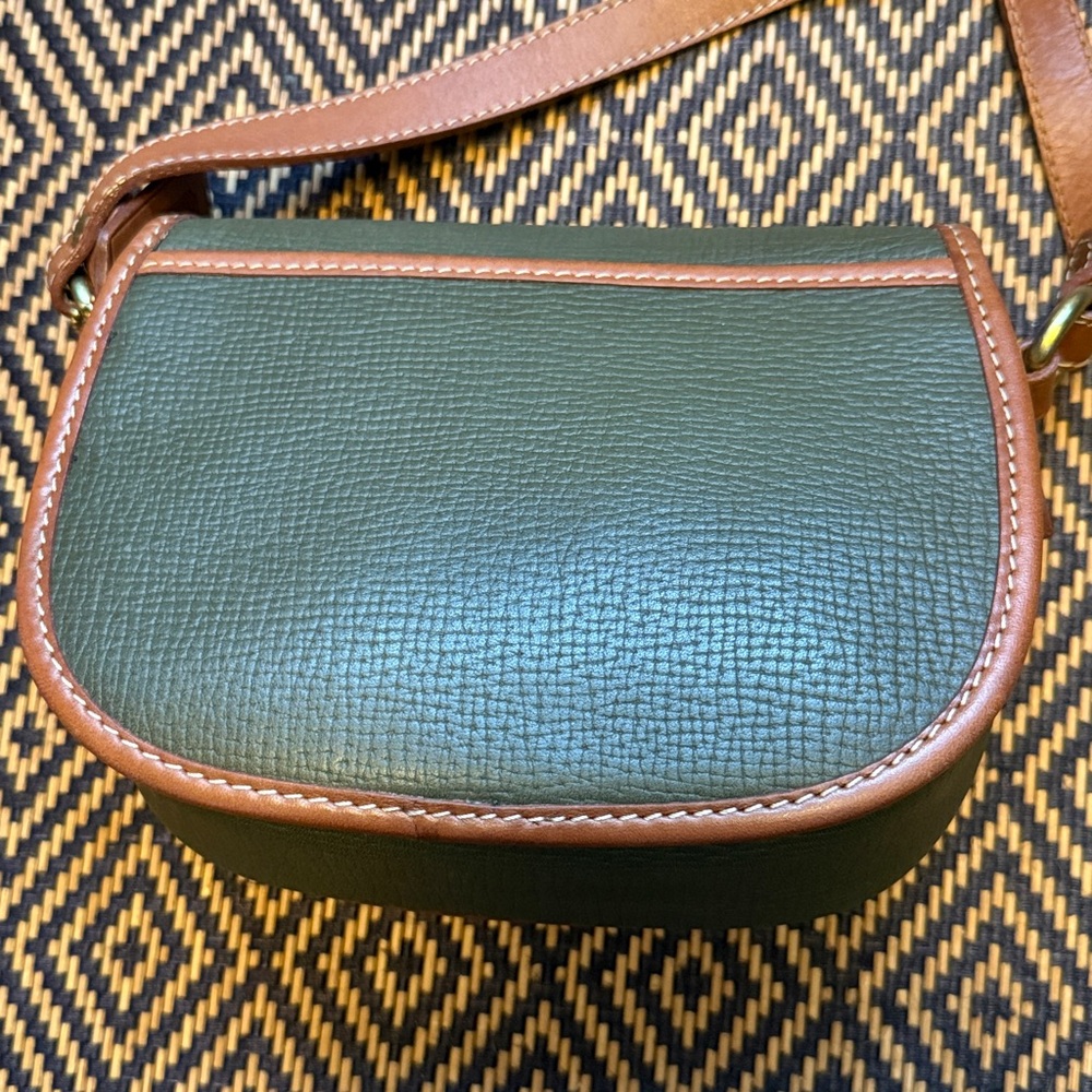 Vintage Coach Cassidy mini bag 4204 olive green w/ tan Dakota collection Italy - Picture 4 of 16